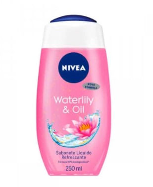 Sabonete Líquido Waterlily & Oil - Nivea 250ml Menor preço em Sabonete Líquido Waterlily & Oil - Nivea 250ml
