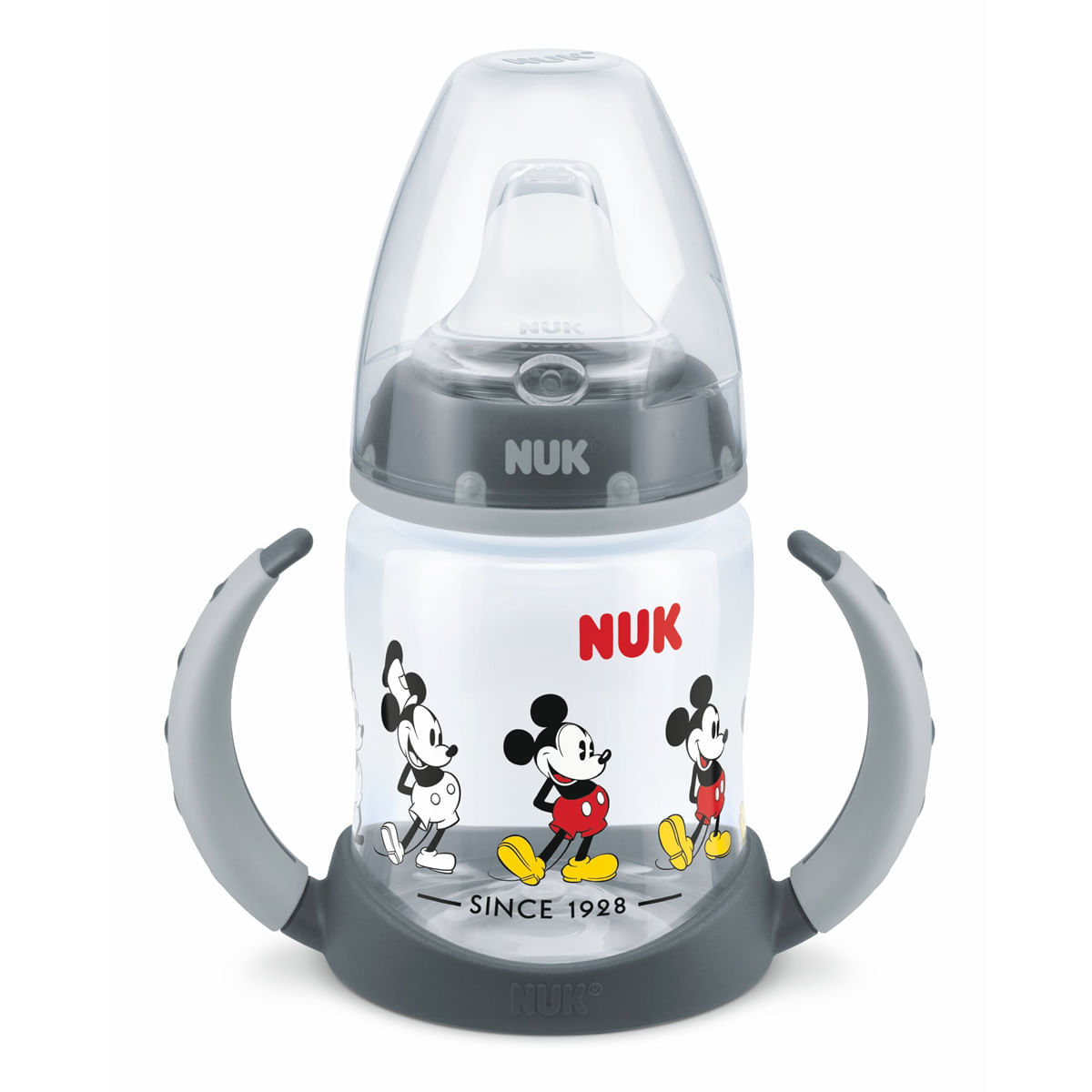 Copo De Treinamento Com Alças 150ml Mickey First Choice NUK Menor preço em Copo De Treinamento Com Alças 150ml Mickey First Choice NUK