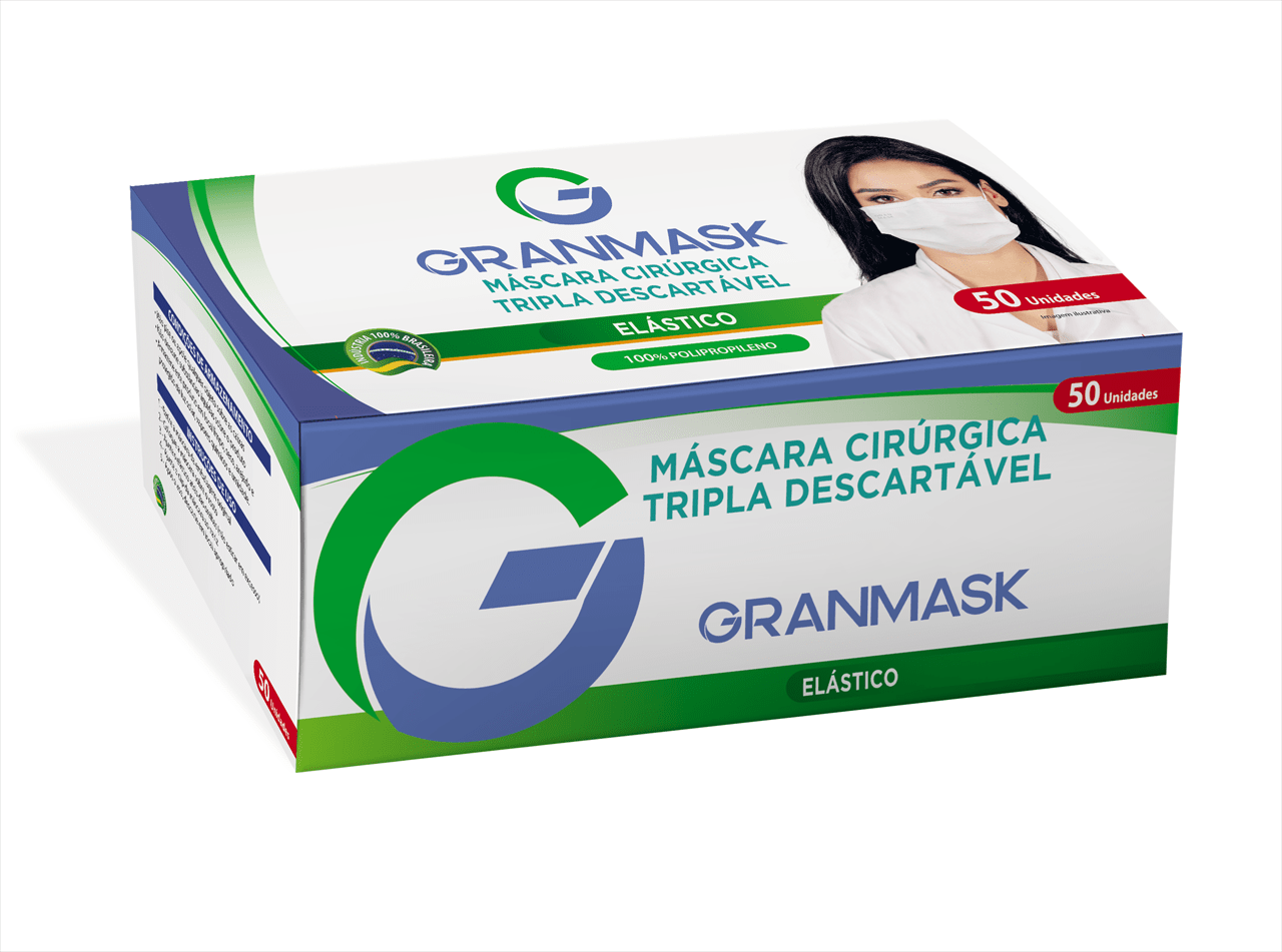 Máscara Descartável Granmask Branca - Caixa 50 Unidades é ruim? Máscara Descartável Granmask Branca - Caixa 50 Unidades é boa?