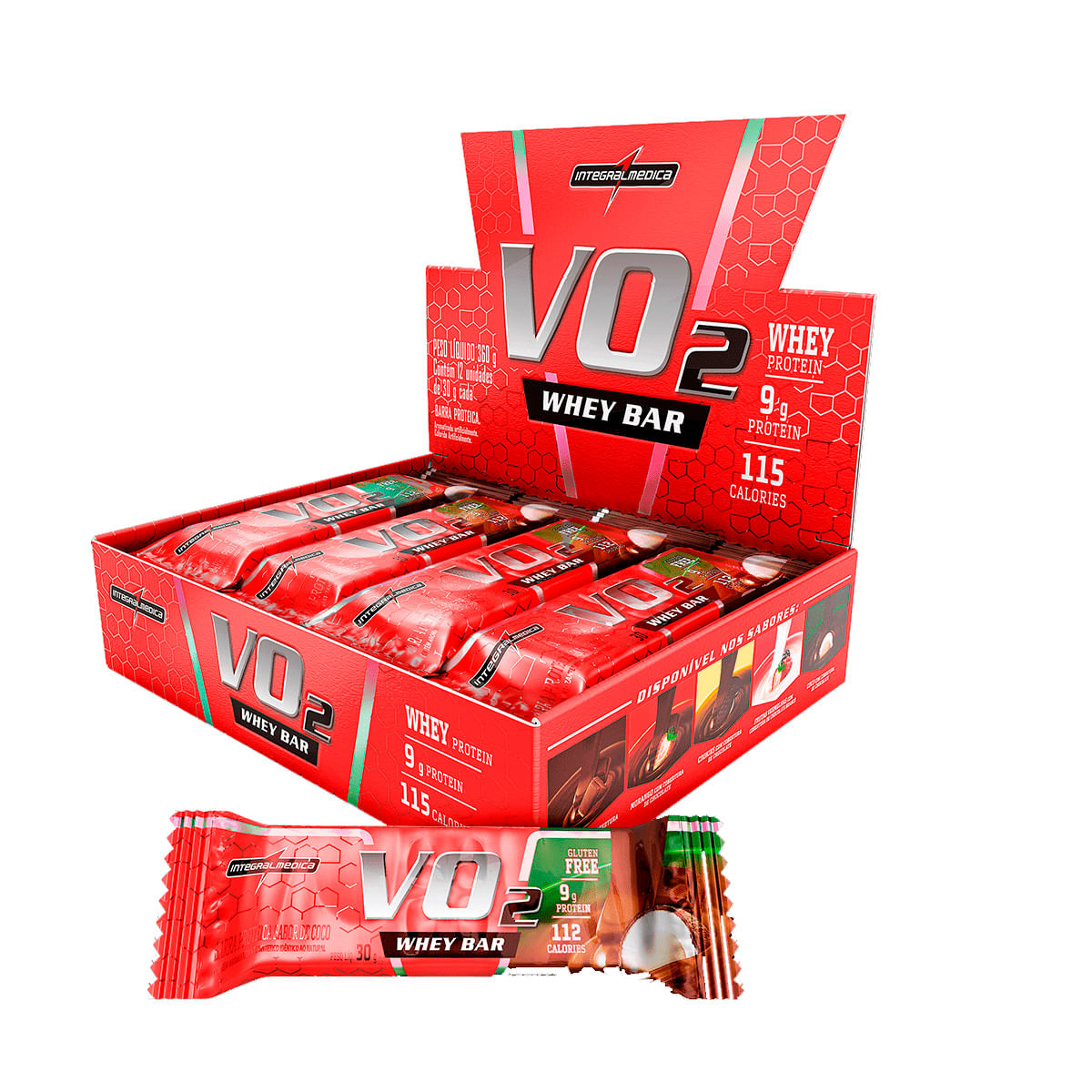 Vo2 Protein Bar Integralmedica Coco - 12 uni é ruim? Vo2 Protein Bar Integralmedica Coco - 12 uni é boa?
