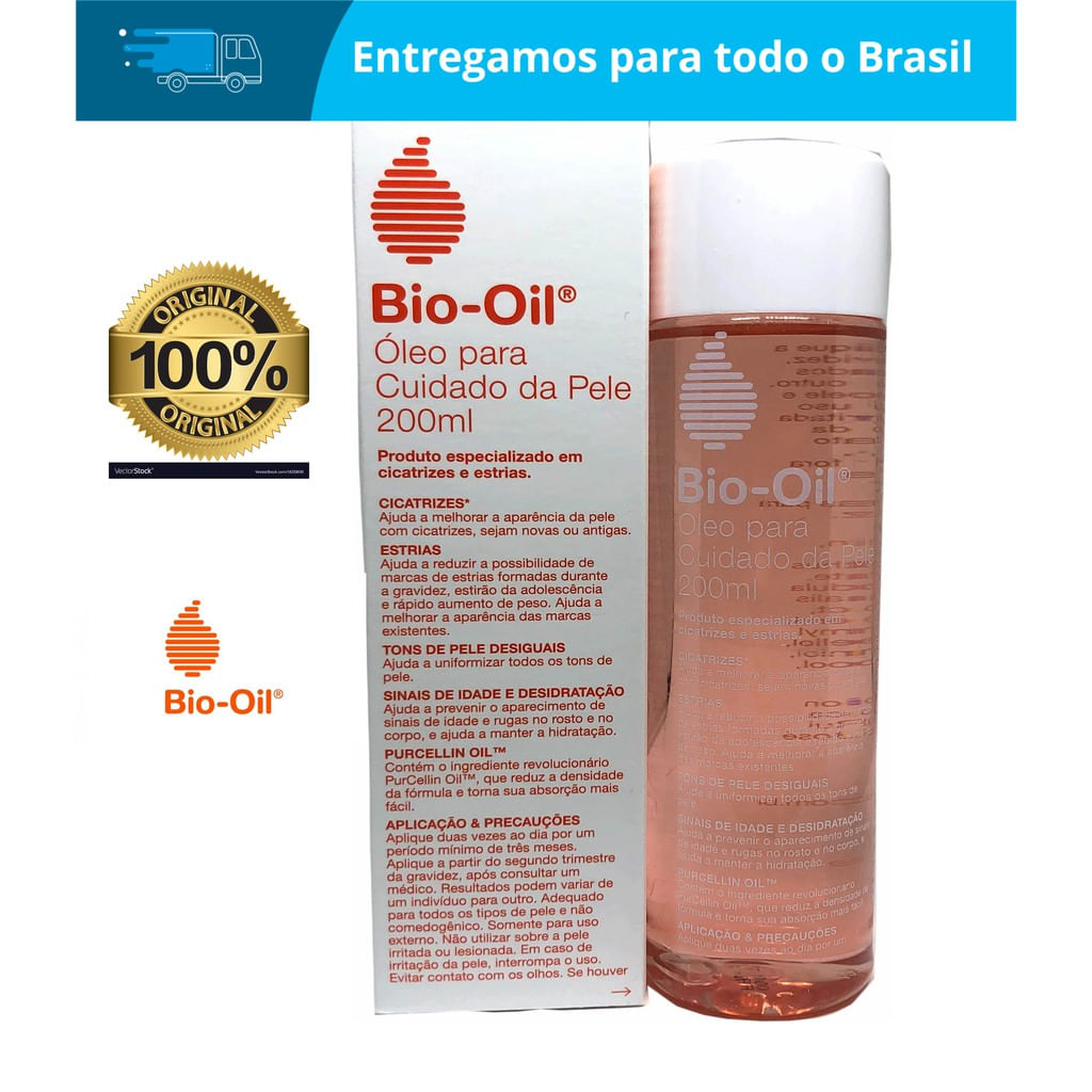 Óleo Corporal Bio-Oil Restaurador 200ml Cicatrizes Estrias Menor preço em Óleo Corporal Bio-Oil Restaurador 200ml Cicatrizes Estrias