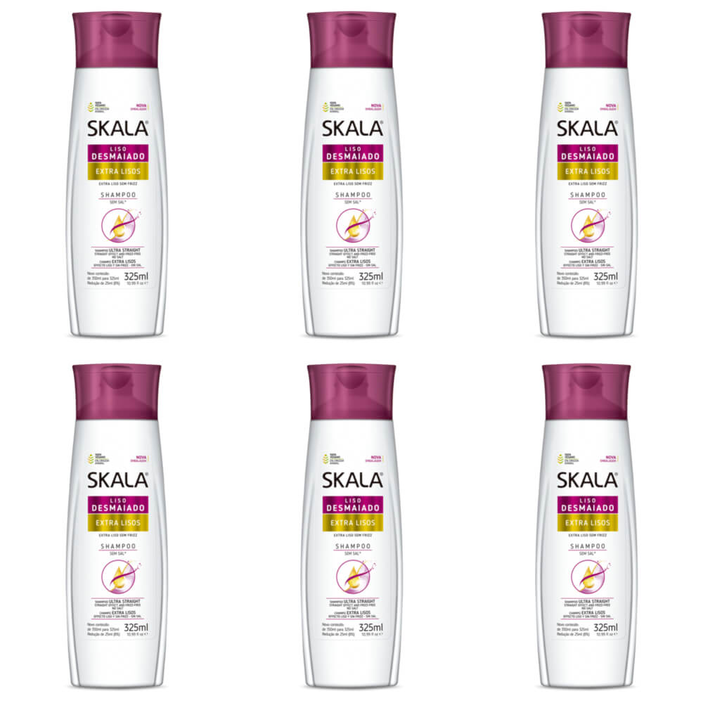 SKALA Conditioner Extra Lisos 325 Ml – Für Glattes, Geschmeidiges Haar, Mit Sheabutter & Reisprotein