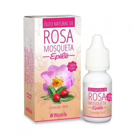 Óleo Natural de Rosa Mosqueta Epilê 10ml Rugol Cosméticos - Escorrega o  Preço