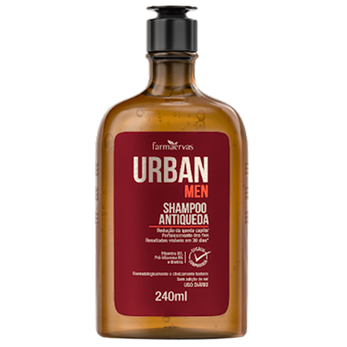 Shampoo Masculino Antiqueda Urban Men Menor preço em Shampoo Masculino Antiqueda Urban Men