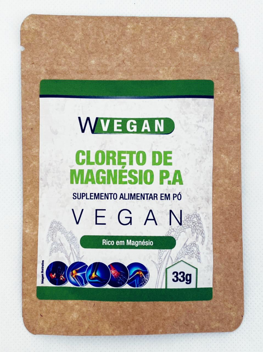 CLORETO DE MAGNéSIO HEXAHIDRATADO PA 1 SACHE DE 33G WVEGAN VEGANO Menor preço em CLORETO DE MAGNéSIO HEXAHIDRATADO PA 1 SACHE DE 33G WVEGAN VEGANO