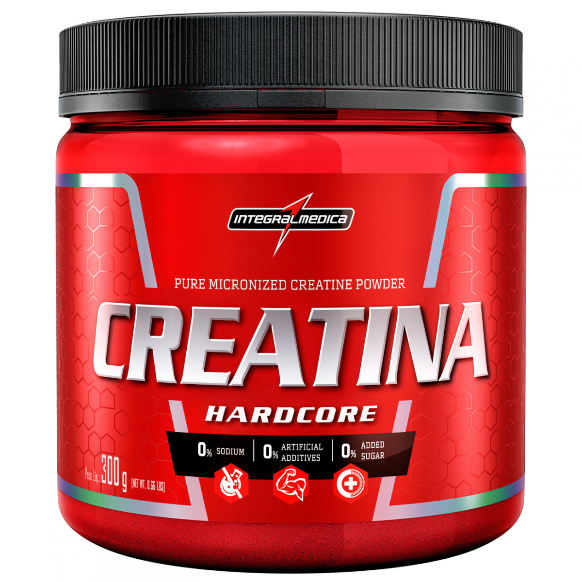 CREATINA HARDCORE 300GR INTEGRALMEDICA