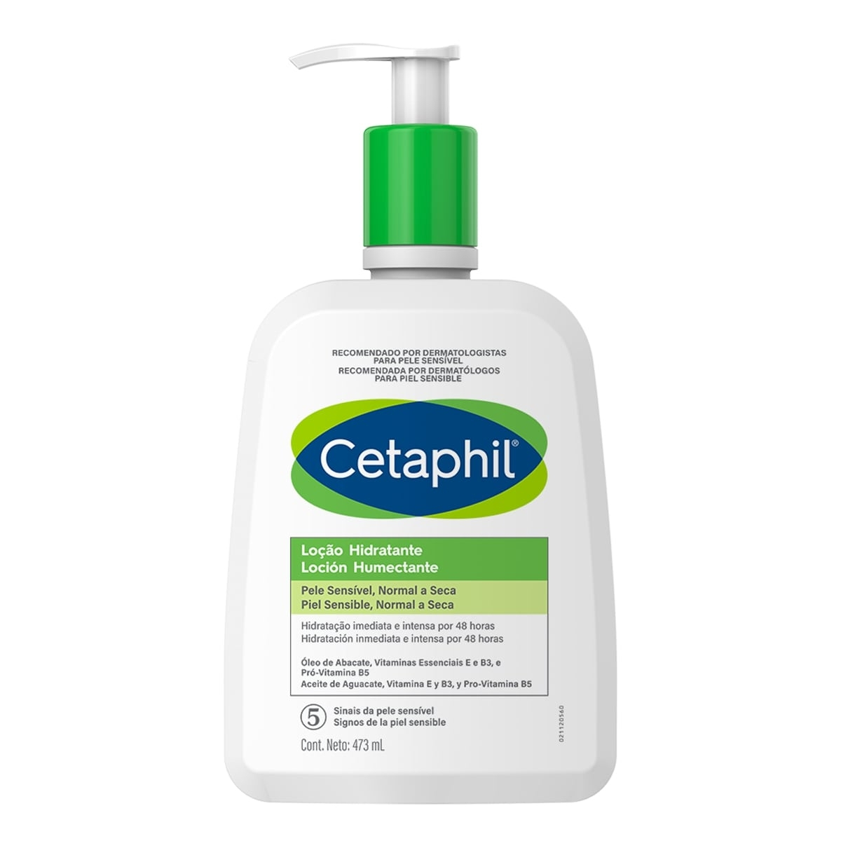 LOçãO HIDRATANTE CETAPHIL CORPO E ROSTO 473ML