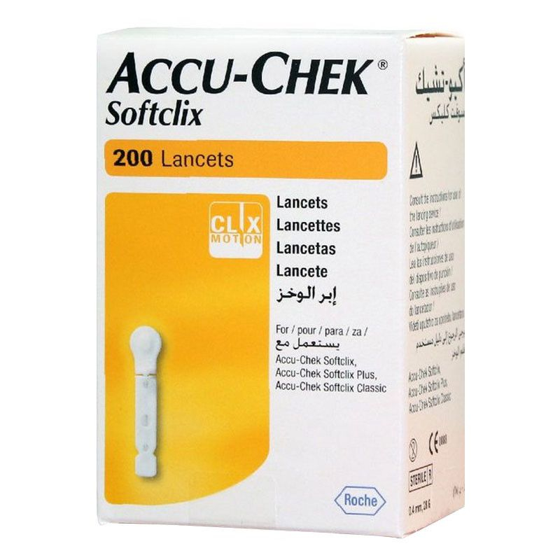 ACCU-CHEK SOFTCLIX C/200 LANCETAS ROCHE