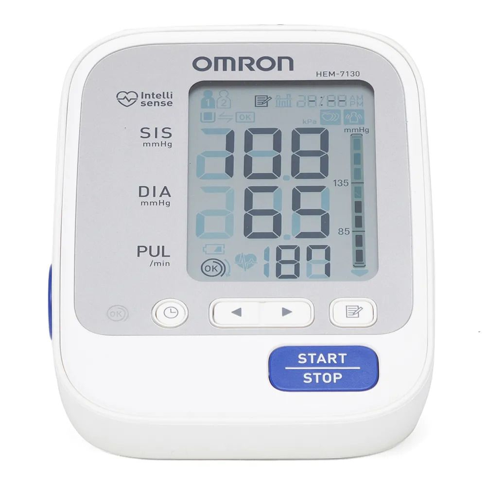Monitor de Pressão Arterial de Braço Elite Omron HEM-7130