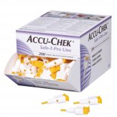 Lancetas 200 unidades Safe-T Pro Uno Accu-Chek Roche