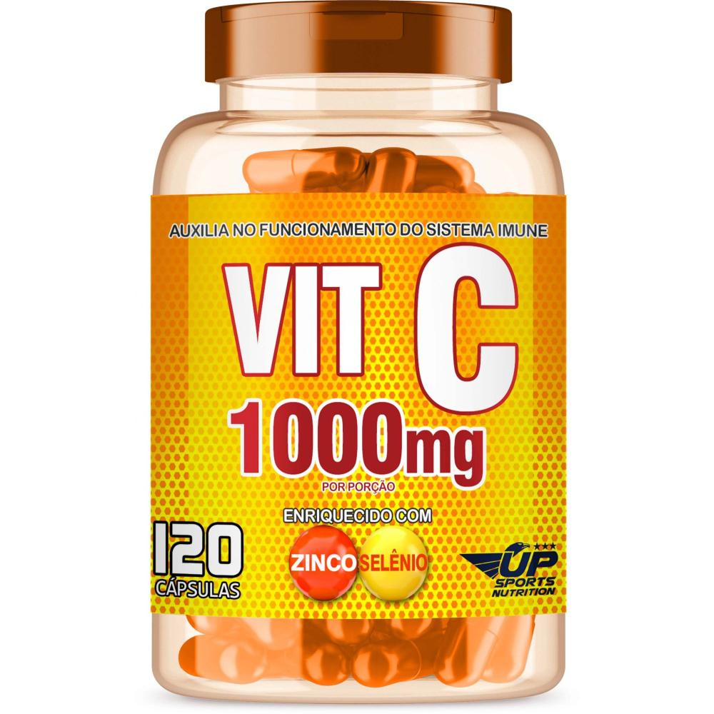 VITAMINA C 1000MG COM 120 CáPSULAS UP SPORTS NUTRITION