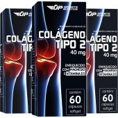 Colágeno Tipo II 40mg UP Sports Nutrition 180 Cápsulas