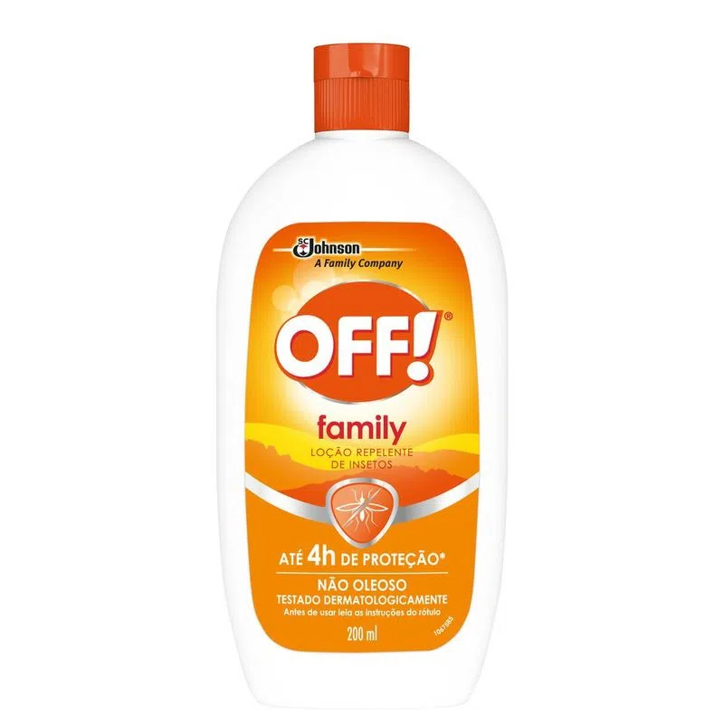 REPELENTE OFF FAMILY LOçãO 200ML