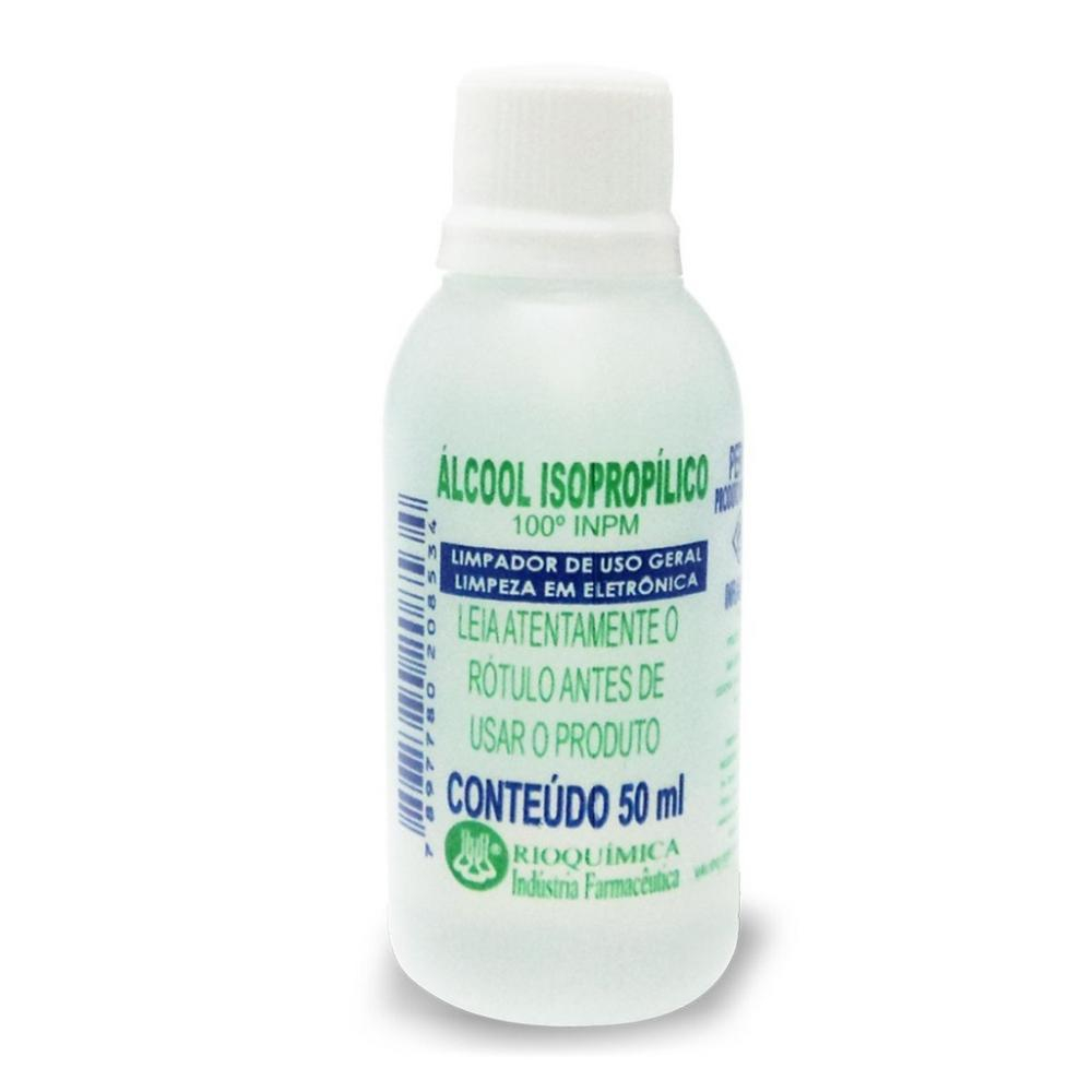 ALCOOL ISOPROPILICO 50ML - RIOQUIMICA