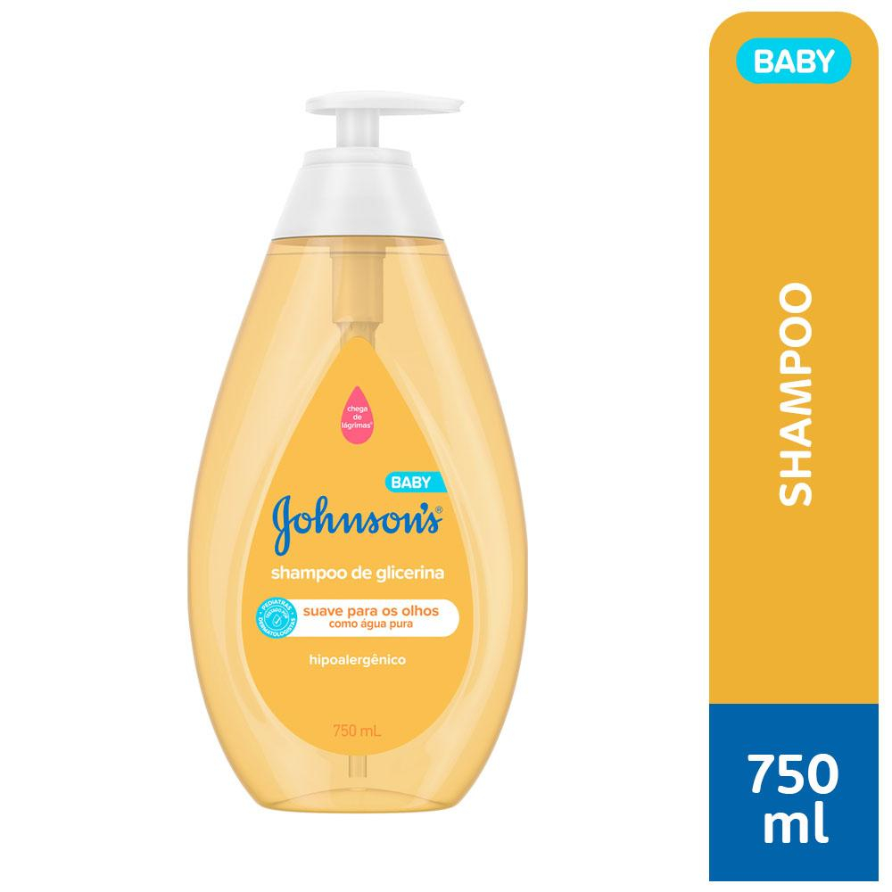 SHAMPOO JOHNSON'S BABY REGULAR 750ML Menor preço em SHAMPOO JOHNSON'S BABY REGULAR 750ML