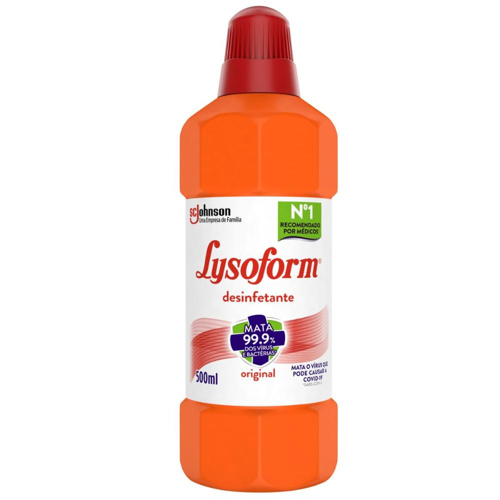 DESINFETANTE LYSOFORM USO GERAL SUAVE ODOR BACTERICIDA 500ML é boa?