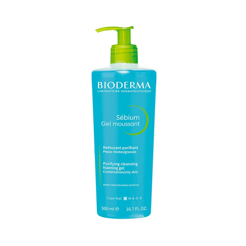 BIODERMA SéBIUM MOUSSANT GEL DE LIMPEZA FACIAL 500ML Menor preço em BIODERMA SéBIUM MOUSSANT GEL DE LIMPEZA FACIAL 500ML