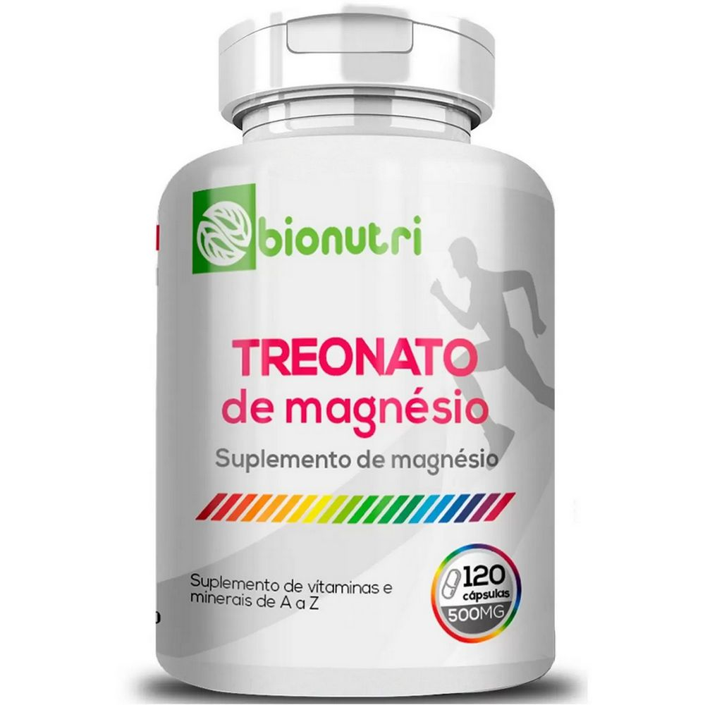 MAGNéSIO TREONATO - (120 CAPSULAS) - BIONUTRI