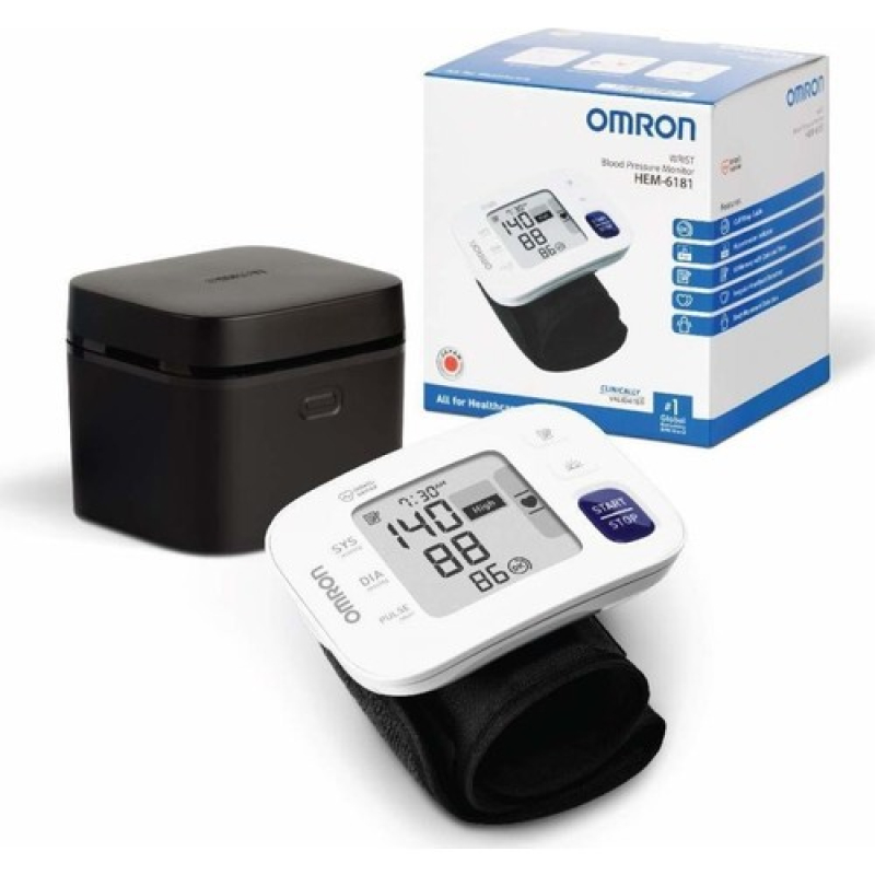 APARELHO DE PRESSãO DE PULSO AUTO HEM-6181 OMRON