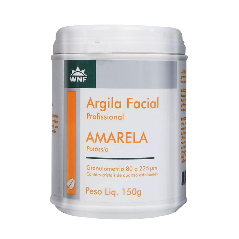 ARGILA AMARELA NATURAL WNF - 150G PWFA00032
