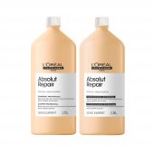 Kit L'Oréal Professionnel Serie Expert Absolut Repair Gold Quinoa – Shampoo E Condicionador 1500 Ml