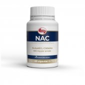 NAC N-Acetil L-Cisteína 600mg Vitafor 60 Cápsulas