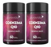 COENZIMA Q10 METABOLIC HEALTH PURAVIDA 2 X 60 CáPSULAS