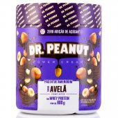 Pasta de Amendoim Pro com Whey Protein Dr. Peanut Avelã 600g