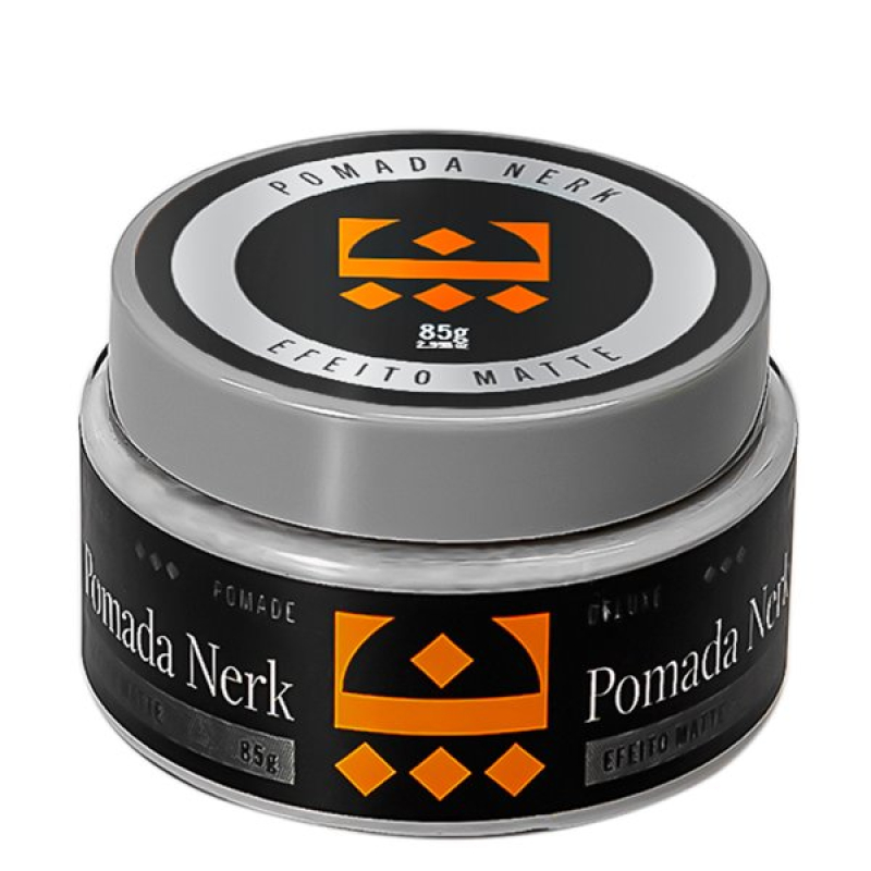 Pomada Para Cabelo Nerk Efeito Matte Embaixador - 85G Menor preço em Pomada Para Cabelo Nerk Efeito Matte Embaixador - 85G