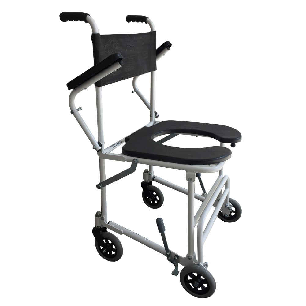 CADEIRA DE RODAS DE BANHO HIGIêNICA DOBRáVEL B4 ORTOMOBIL Menor preço em CADEIRA DE RODAS DE BANHO HIGIêNICA DOBRáVEL B4 ORTOMOBIL