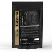 L - GLUTAMINA 500G - 100% PURA IMPORTADA - SOLDIERS NUTRITION