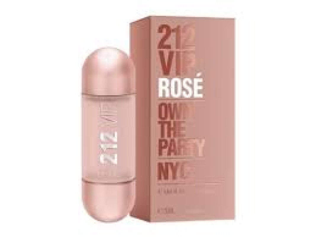 PERFUME CAROLINA HERRERA 212 VIP ROSé EAU DE PARFUM FEMININO 30ML Menor preço em PERFUME CAROLINA HERRERA 212 VIP ROSé EAU DE PARFUM FEMININO 30ML