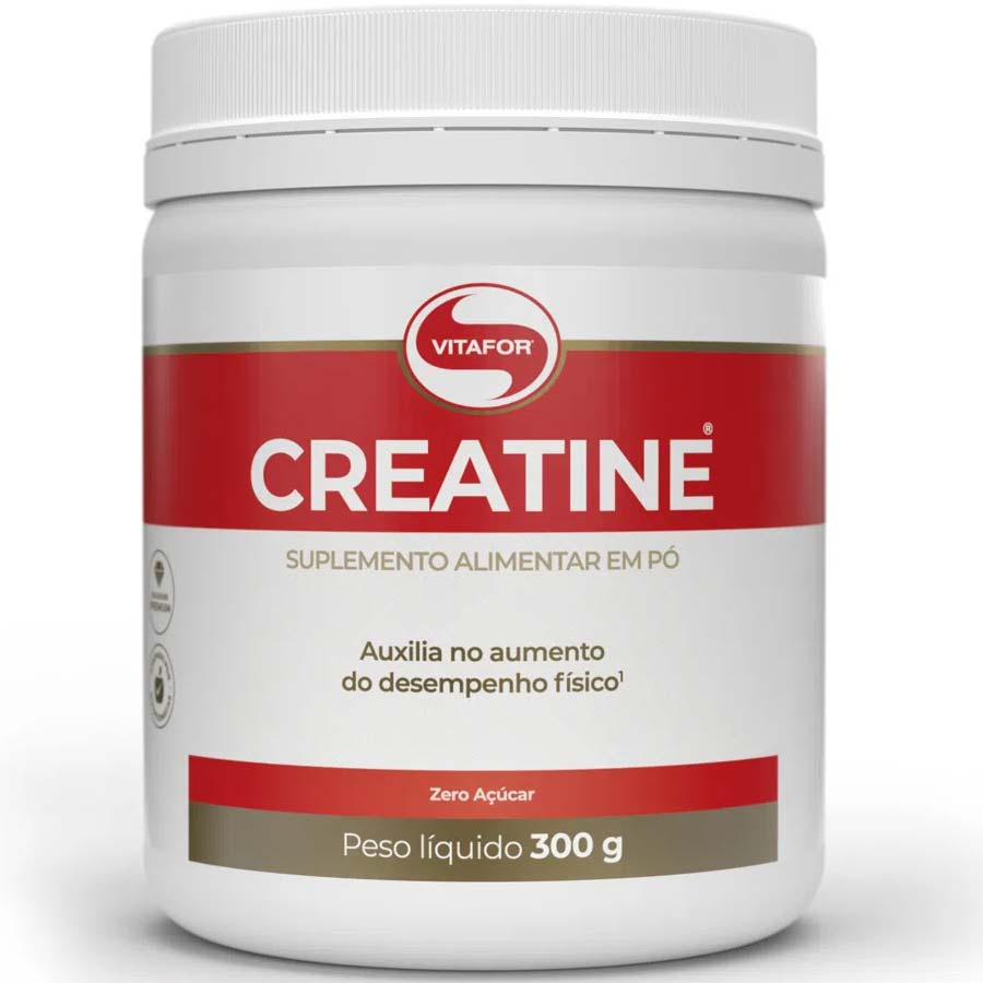 CREATINE POTE 300G - VITAFOR Menor preço em CREATINE POTE 300G - VITAFOR