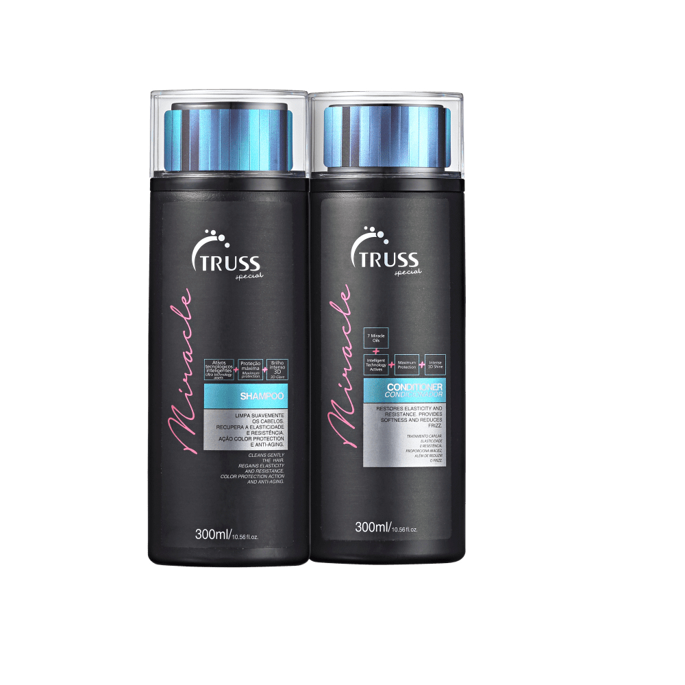 KIT TRUSS MIRACLE DUO (2 PRODUTOS) Menor preço em KIT TRUSS MIRACLE DUO (2 PRODUTOS)