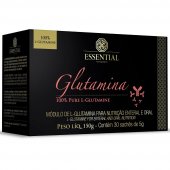 GLUTAMINA 150G (30 SACHêS DE 5G) ESSENTIAL NUTRITION Natural