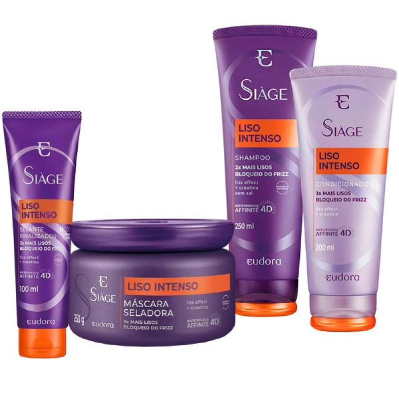 Kit Completo Siàge Liso Intenso Eudora 2 Unidades