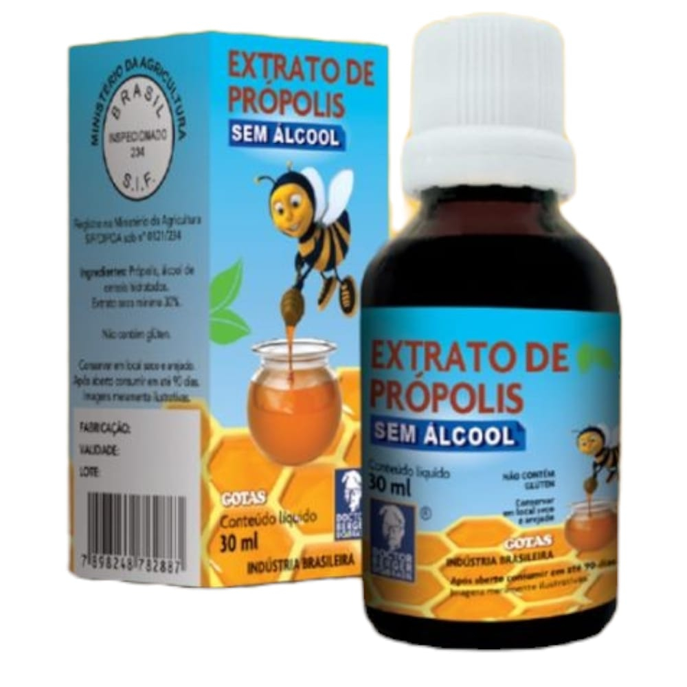 PROPOLIS EXTRATO SEM ALCOOL 30ML DOCTOR Menor preço em PROPOLIS EXTRATO SEM ALCOOL 30ML DOCTOR