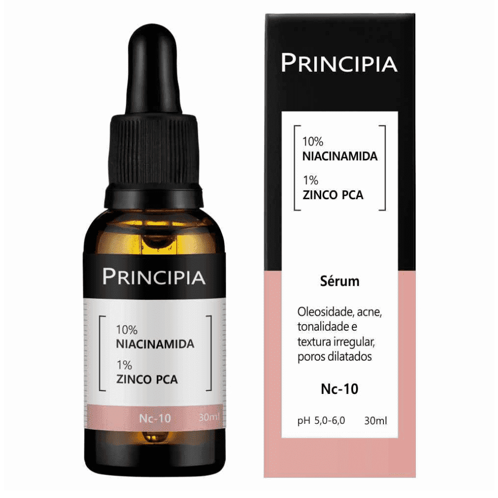 PRINCIPIA SéRUM SKINCARE 10% NIACINAMIDA  + ZINCO PCA NC -10 COM 30ML