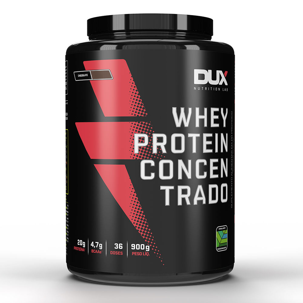 WHEY PROTEIN CONCENTRADO - POTE 900G SEM SABOR - POTE 900G