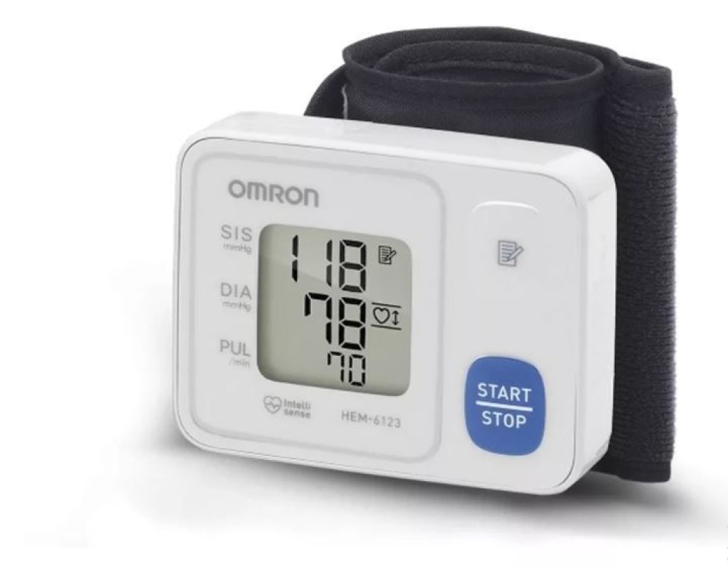 APARELHO DE PRESSãO DE PULSO OMRON HEM 6124