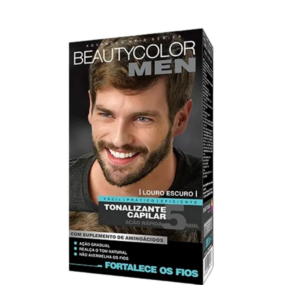 BEAUTYCOLOR MEN KIT TONALIZANTE CAPILAR SEM AMôNIA LOURO ESCURO Menor preço em BEAUTYCOLOR MEN KIT TONALIZANTE CAPILAR SEM AMôNIA LOURO ESCURO