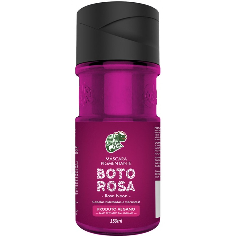 MáSCARA TONALIZANTE BOTO ROSA KAMALEãO COLOR ROSA 150ML