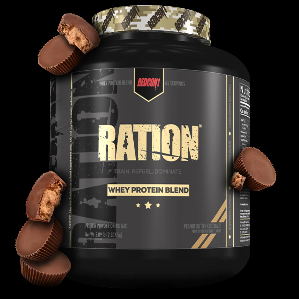 RATION WHEY PROTEIN BLEND 5 LBS PEANUT BUTTER CHOCO REDCON1