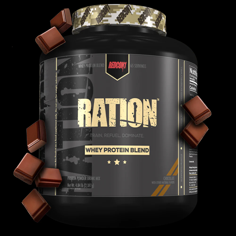 RATION WHEY PROTEIN BLEND 5 LBS CHOCOLATE - REDCON1