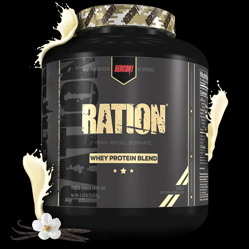 RATION WHEY PROTEIN BLEND 5 LBS VANILLA  - REDCON1
