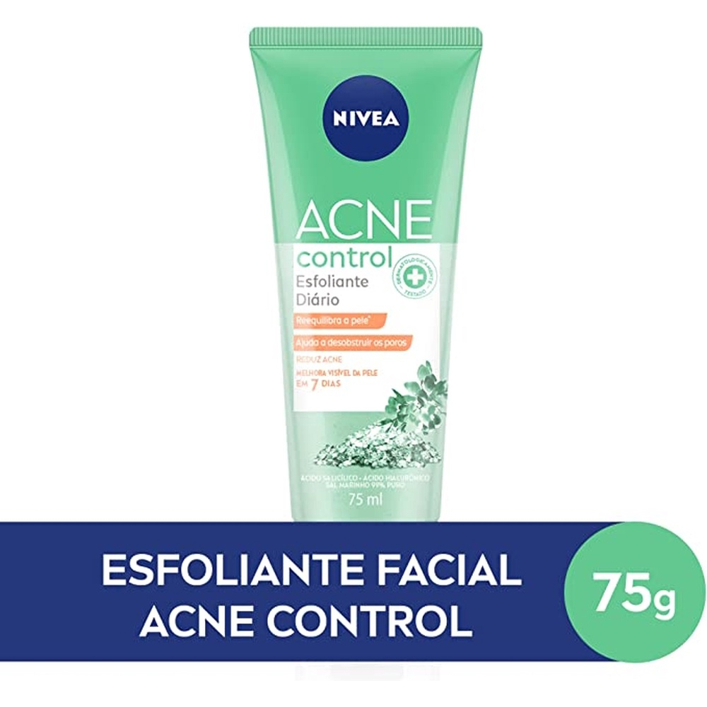 SABONETE NIVEA ESFOLIANTE ACNE CONTROL 75ML