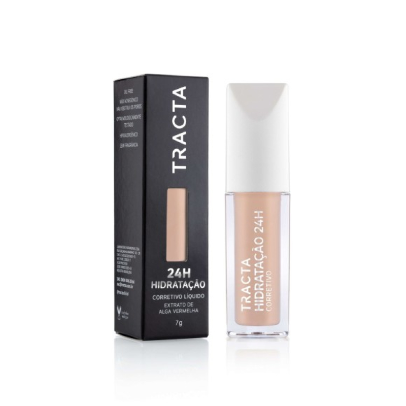 TRACTA CORRETIVO LíQUIDO HIDRATANTE 24H COR: 04 Menor preço em TRACTA CORRETIVO LíQUIDO HIDRATANTE 24H COR: 04