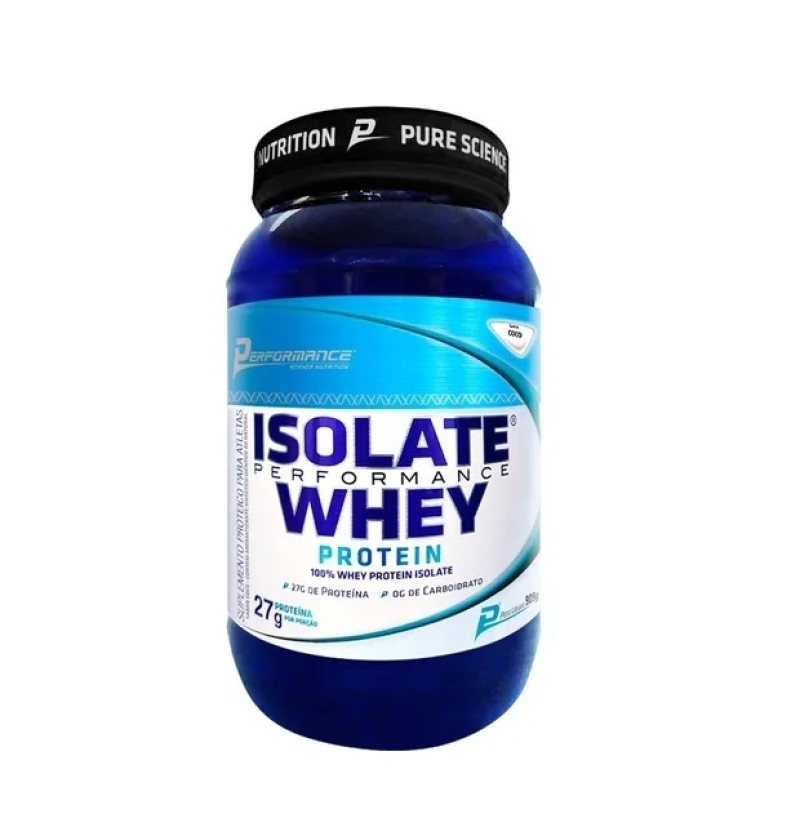 ISOLATE WHEY PROTEIN (909G) - SABOR: MORANGO