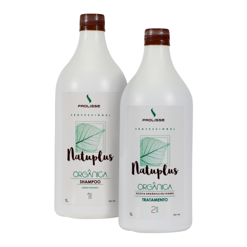 ESCOVA ORGâNICA PROLISSE COM ÓLEO OLIVA E CôCO ALISA E HIDRATA - SEM FORMOL - 2X 1000ML Menor preço em ESCOVA ORGâNICA PROLISSE COM ÓLEO OLIVA E CôCO ALISA E HIDRATA - SEM FORMOL - 2X 1000ML