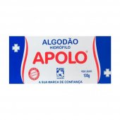 ALGODÃO APOLO CAIXA HIDROFILO 100G
